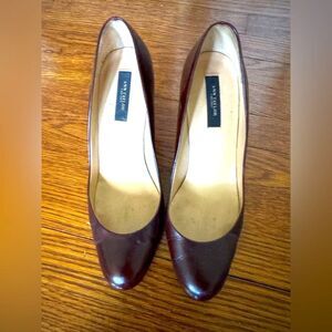[Ann Taylor] “Perfect Pump” Dark Brown Leather Heels Sz: 7.5M